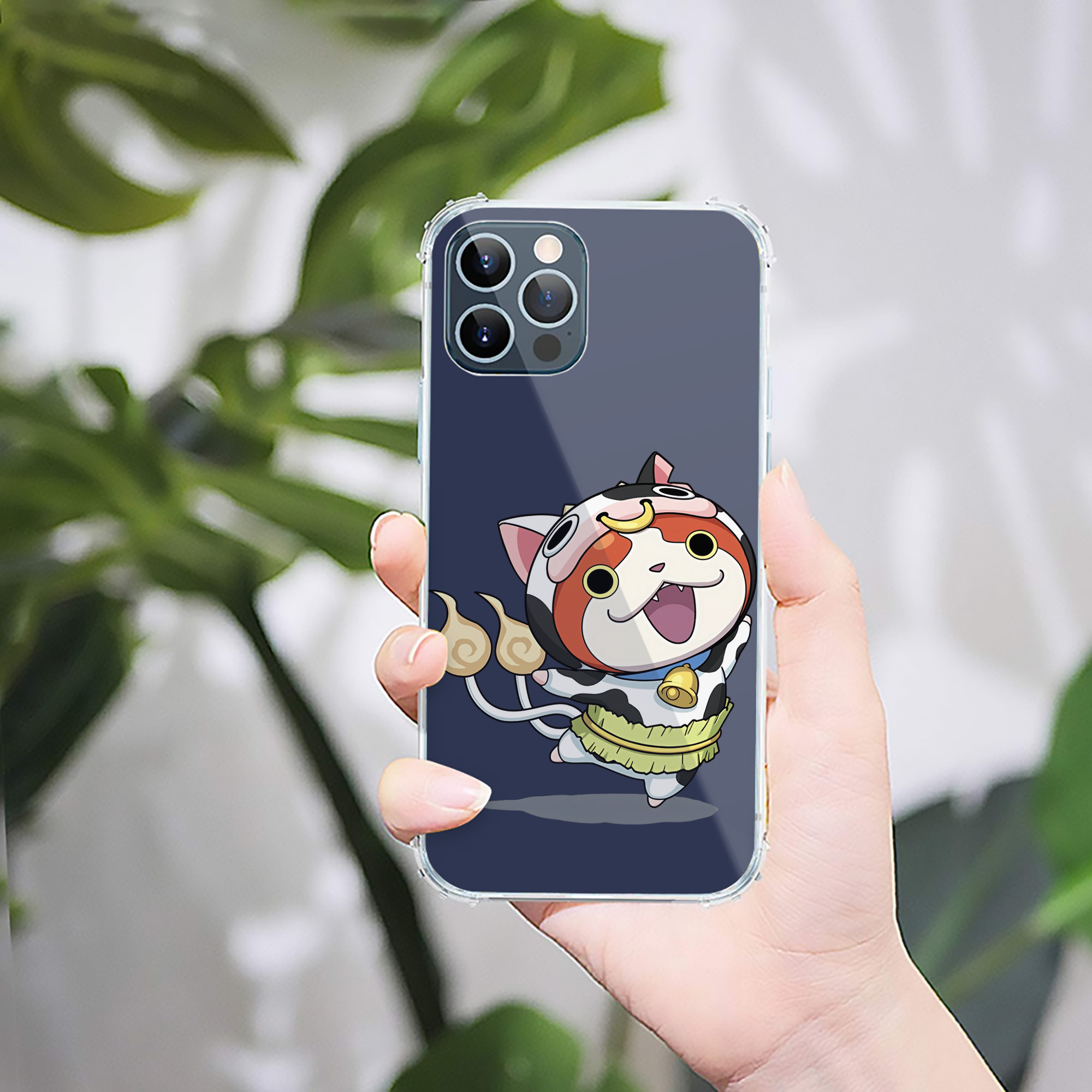 （画像用） 妖怪ウォッチ Yo-kai Watch 【iPhone 12シリーズ対応】透明スマホケース（クリアソフトケース）